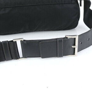 Prada nylon pouch waist shoulder triangular Tessuto bag crossbody